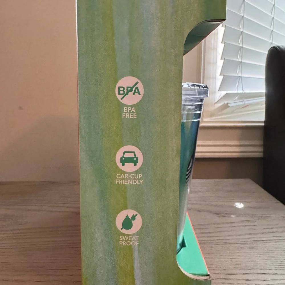 Starbucks Tumbler Gift Set | Reusable Cup + Drink Mixers | Coffee Lover Gift Duo - Picture 4 of 5